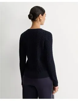 Sportscraft Merino Wool Baby Cable Sweater for rent on The Volte - image 8