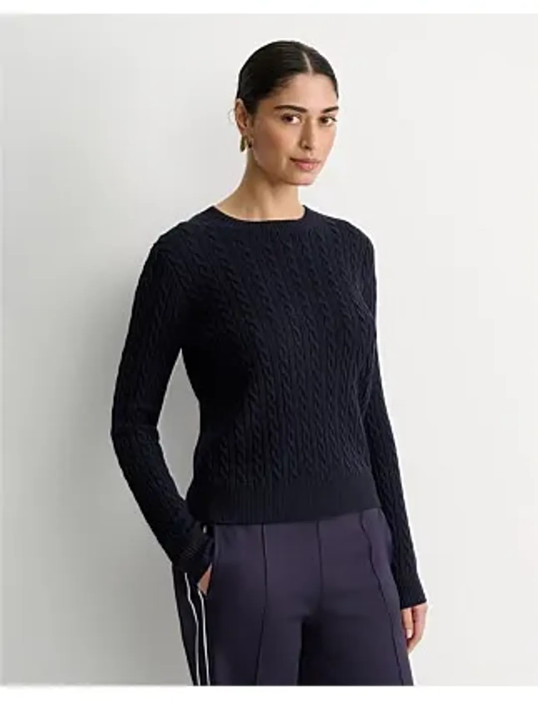 Sportscraft Merino Wool Baby Cable Sweater for rent on The Volte - main image