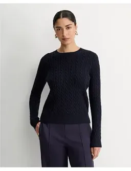 Sportscraft Merino Wool Baby Cable Sweater for rent on The Volte - image 5