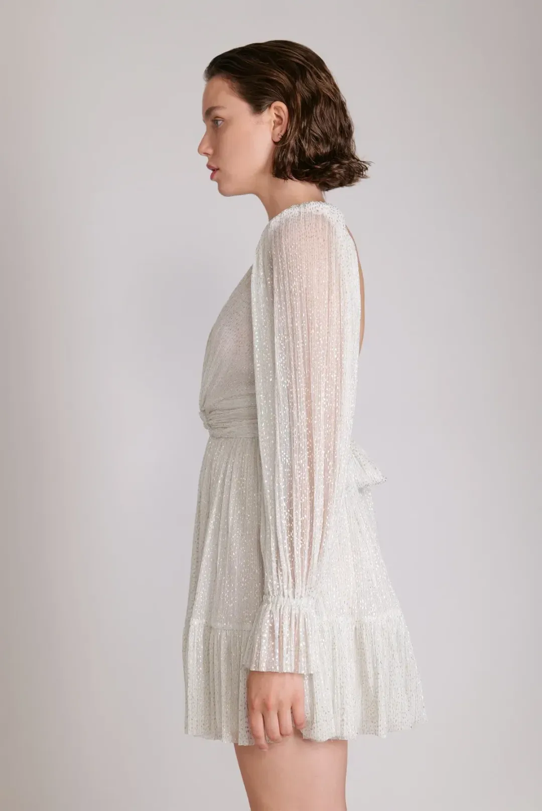 SABINA MUSAYEV Mars Dress in White Size 8/S for rent on The Volte - main image