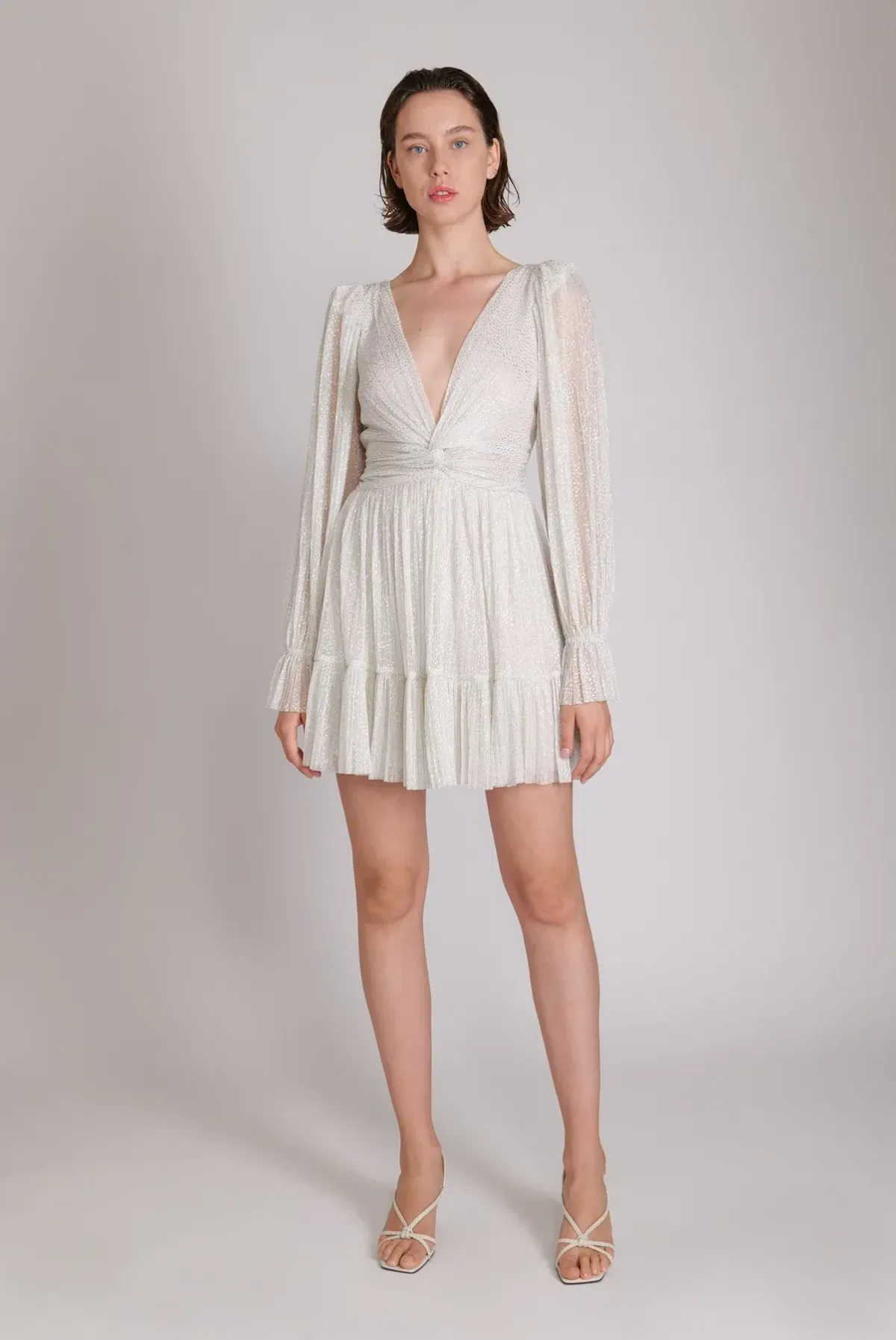 SABINA MUSAYEV Mars Dress in White Size 8/S for rent on The Volte - main image