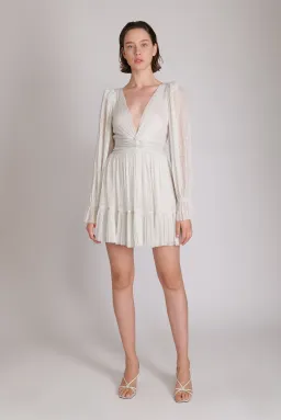 SABINA MUSAYEV Mars Dress in White Size 8/S for rent on The Volte - image 1