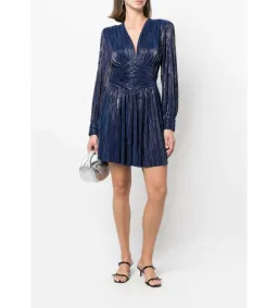 Sabina Musayev Shaya Mini Dress Blue Size S/AU 8 -New with tags – Buy for rent on The Volte - image 1