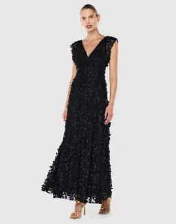 Manning Cartel Enchantment Gown Black Size 8 for rent on The Volte - image 1