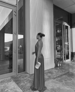 Arcina Ori Santina Maxi Dress Earthy Neutral Khaki Size S for rent on The Volte - image 2