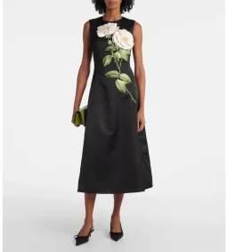 Leo Lin Cleo Embellished Midi Dress in Black Size AU 10 for rent on The Volte - image 1