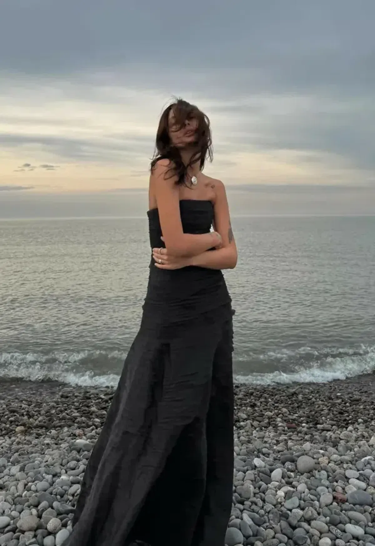 Aje Soundscape Maxi Dress Black Size 8 - Image 4