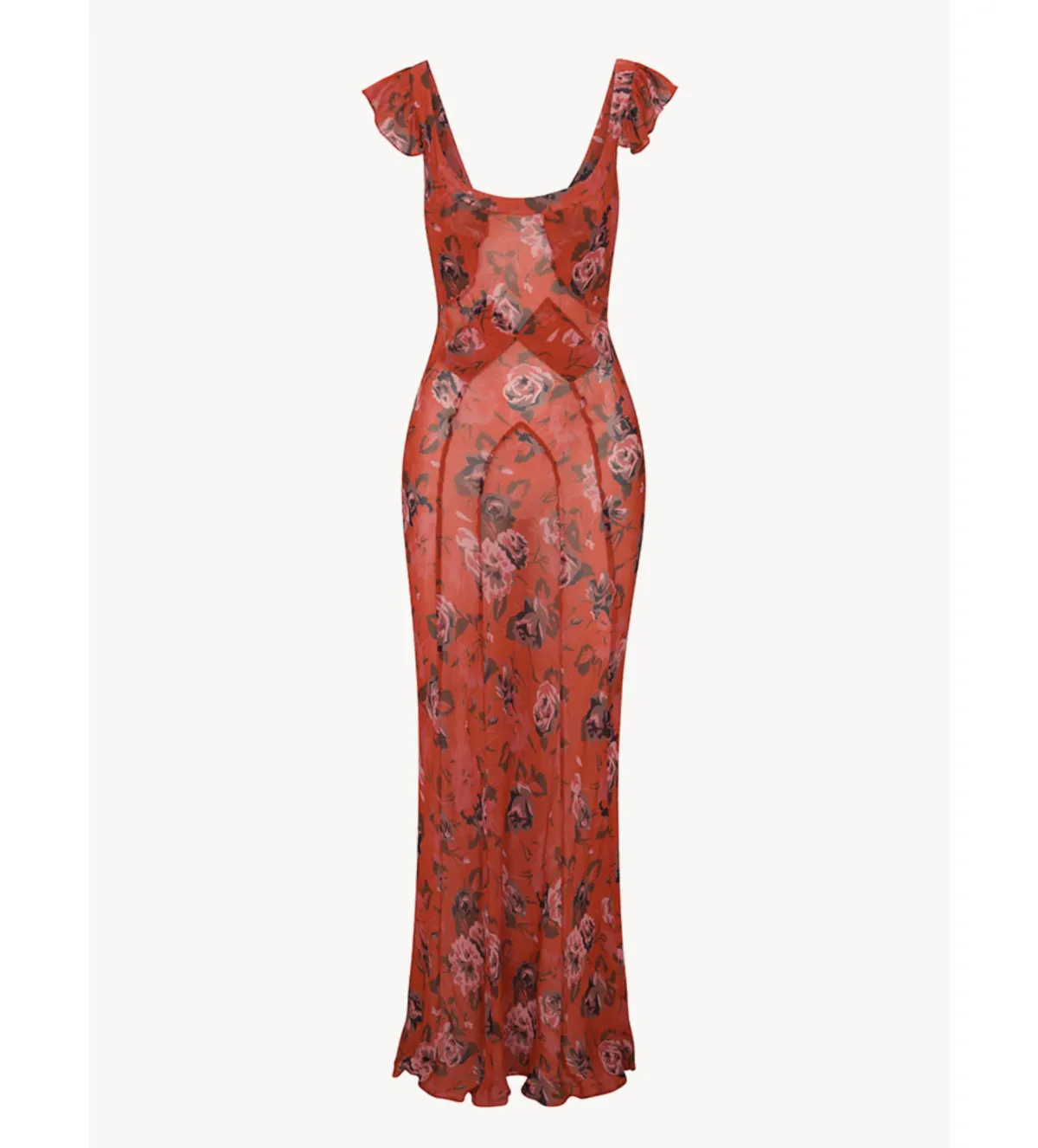 Realisation Par Lila Maxi Dress in Rosa Size AU 8 - Image 5
