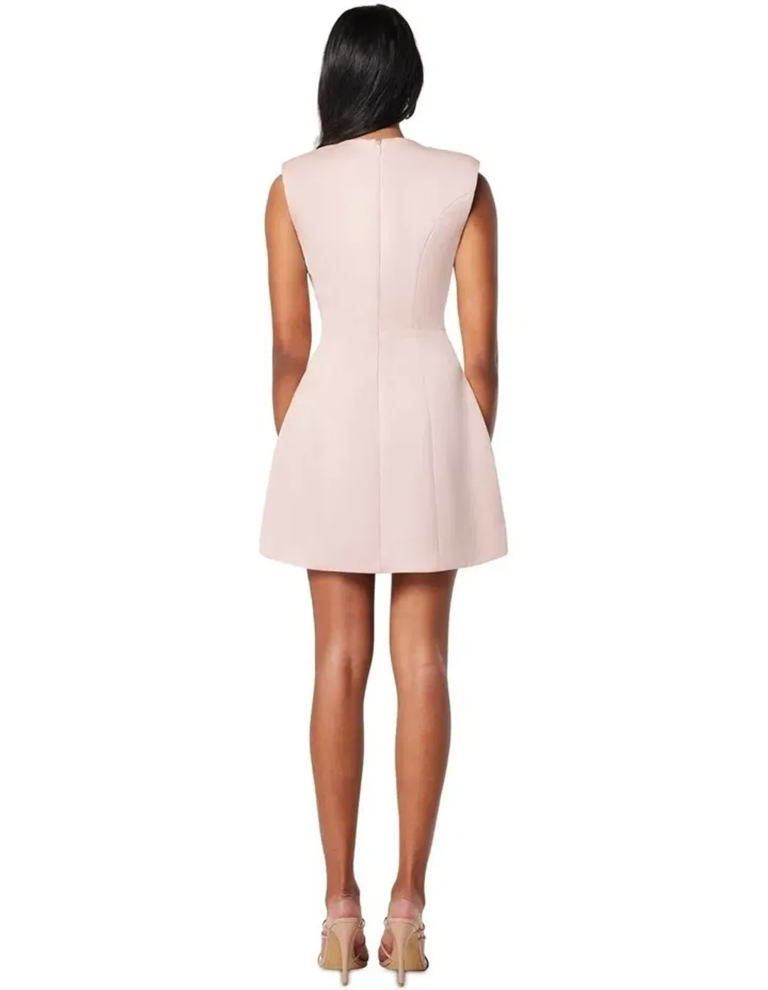Elliatt Pop Dress Blush Mini Dress Size AU 10 for rent on The Volte - main image