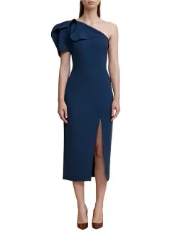 Acler Rogeron Midi Dress Sea Blue Size 8 for rent on The Volte - image 1