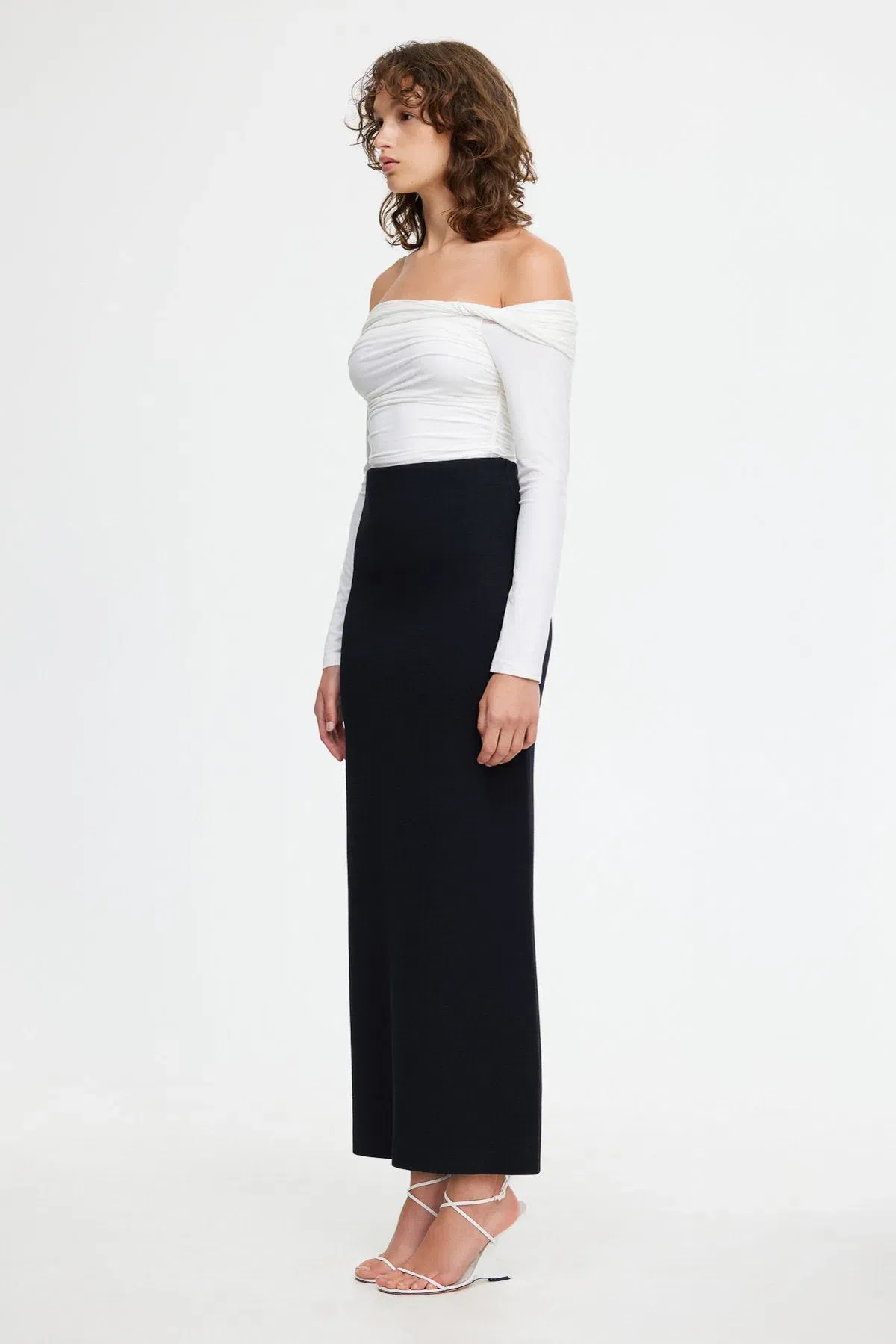 ACLER Heydon Midi Skirt Black Size 10 - Image 2