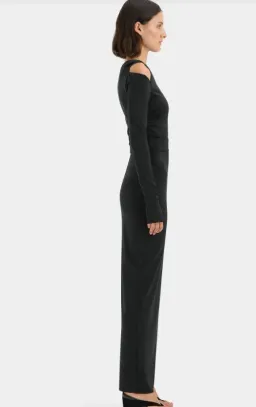 Sir Elm Long Sleeve Midi in Black Size 6 for rent on The Volte - image 3