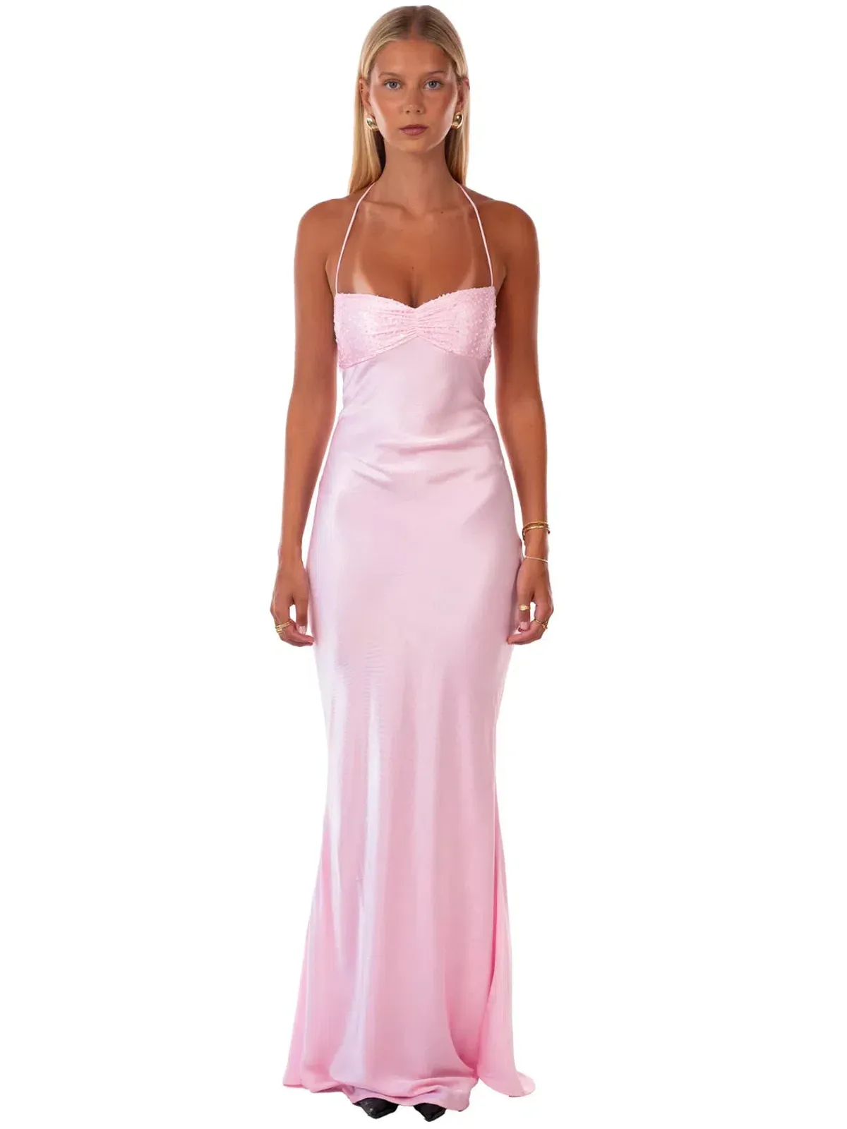 I am Delilah Jade Maxi Dress Quartz Size XS / Size 6 - Image 1