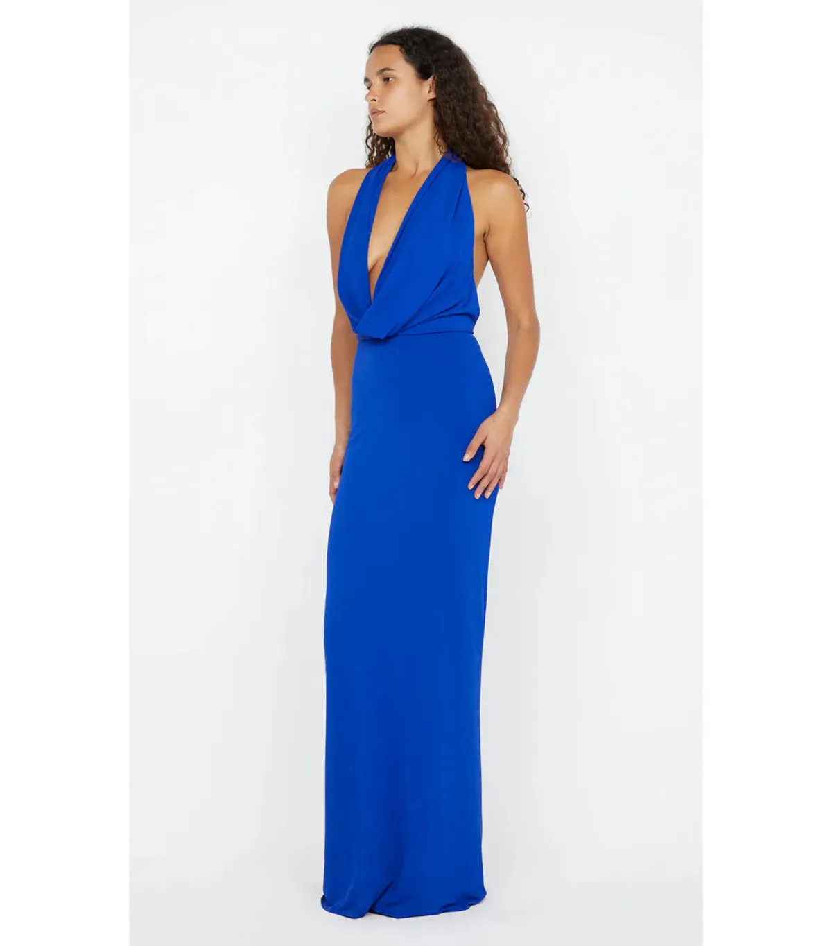 Bec & Bridge Nessie Maxi Dress Ultramarine Blue Size AU 6 - Image 3