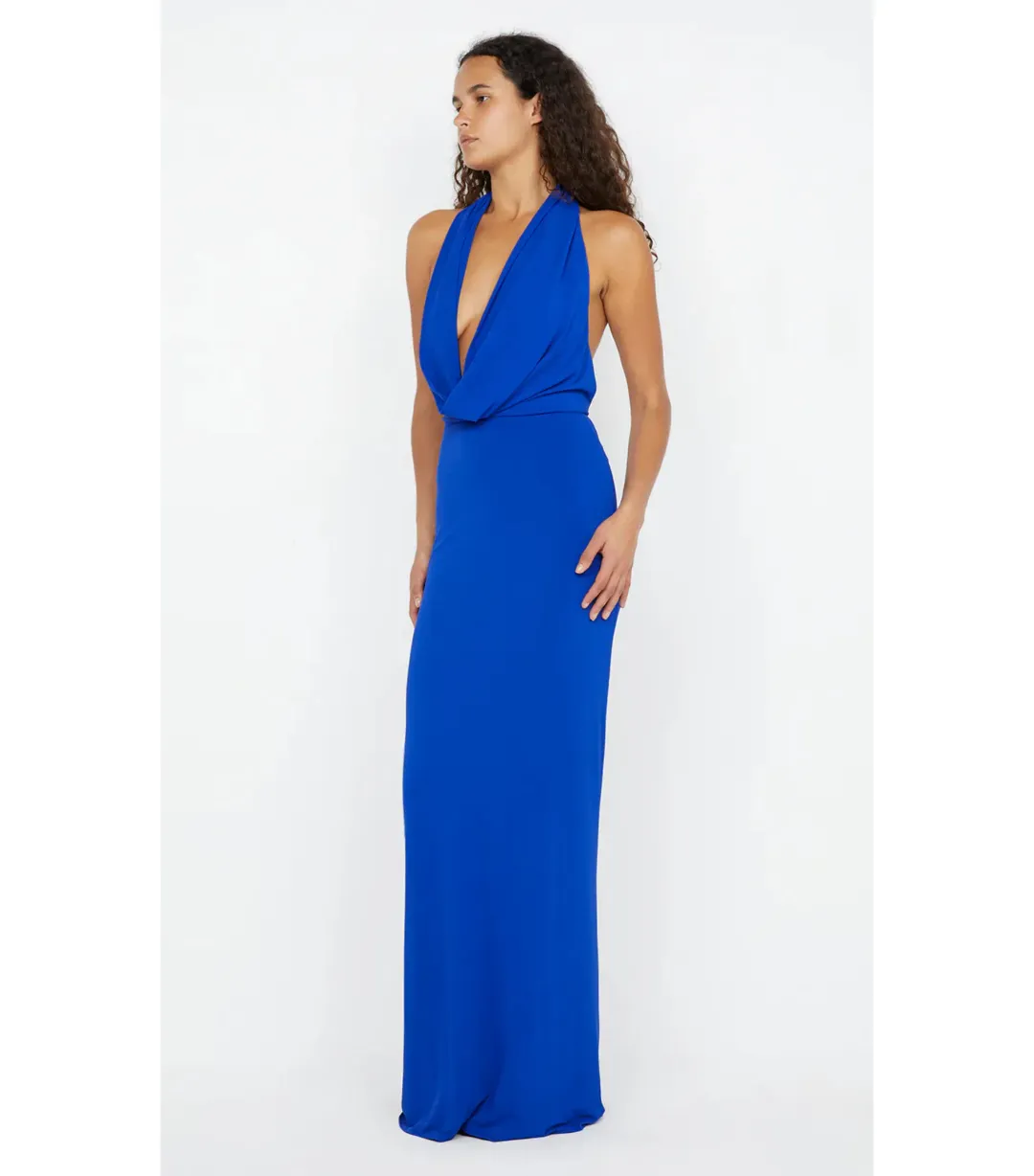 Bec & Bridge Nessie Maxi Dress Ultramarine Blue Size AU 8 for rent on The Volte - main image