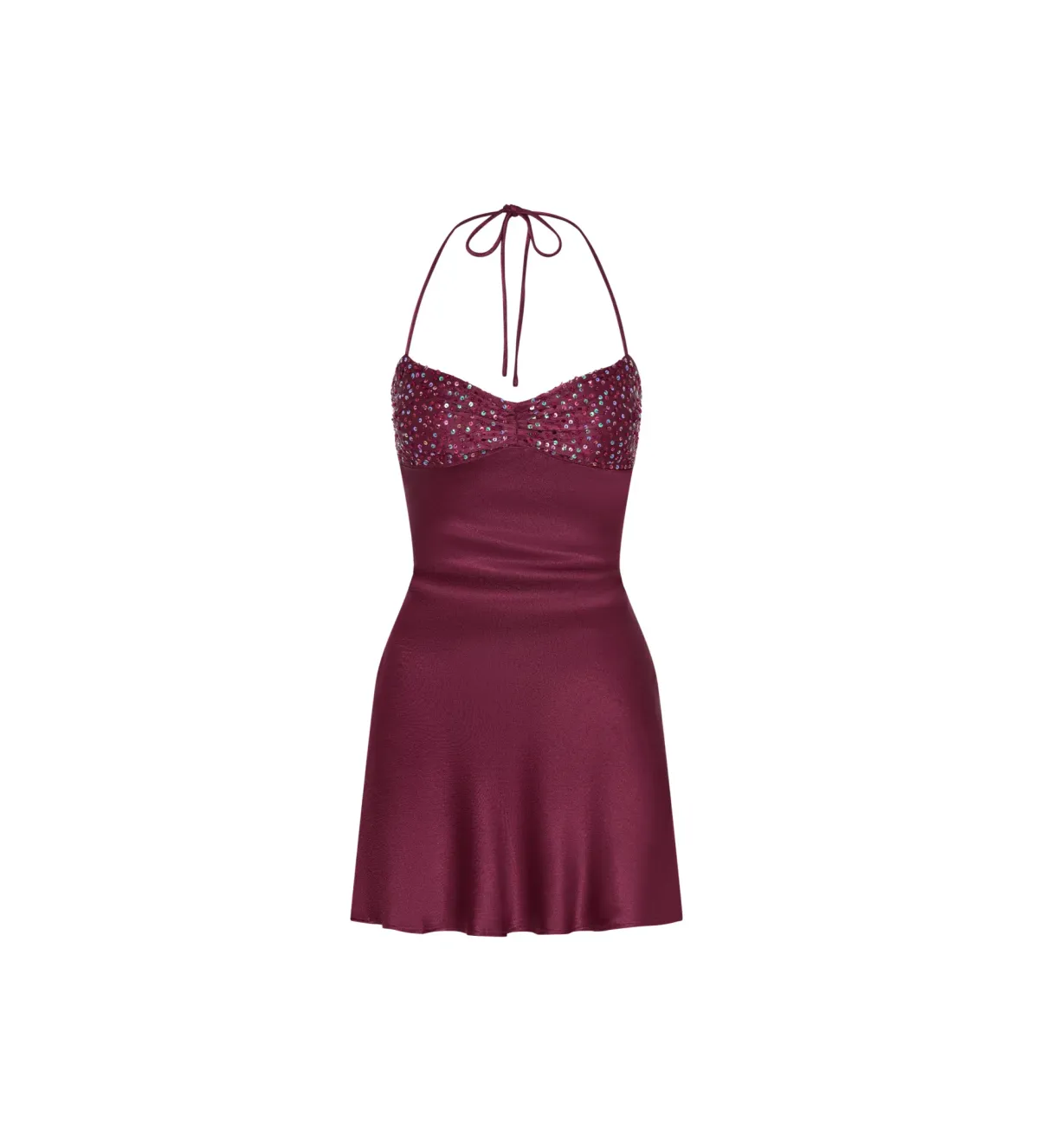 I Am Delilah Berry Jade Mini Dress In Red Size XS/ AU 6 - Image 6