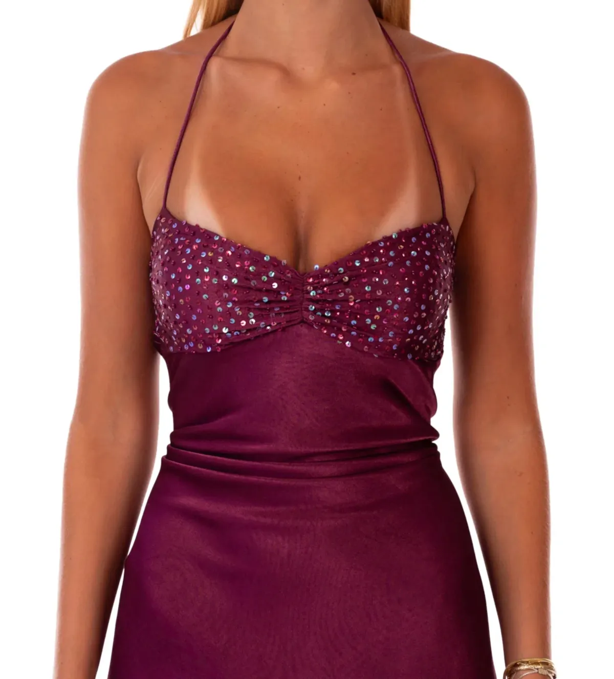 I Am Delilah Berry Jade Mini Dress In Red Size XS/ AU 6 - Image 2