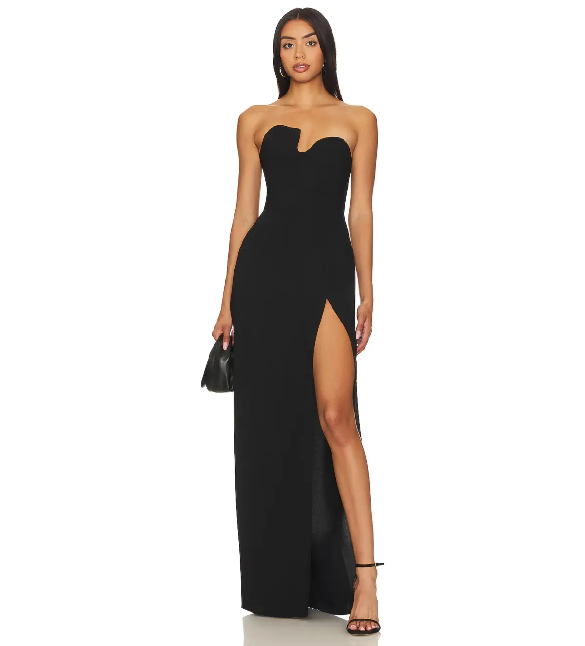 Amanda Uprichard Puzzle Gown Black Size S/AU 8 for rent on The Volte - main image