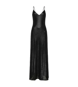 Manning Cartell Black High Voltage Slip Dress in Black Size AU 8 for rent on The Volte - image 4