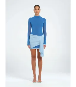 Benni Kingsley Mini Dress Blue Size AU 8 for rent on The Volte - image 1