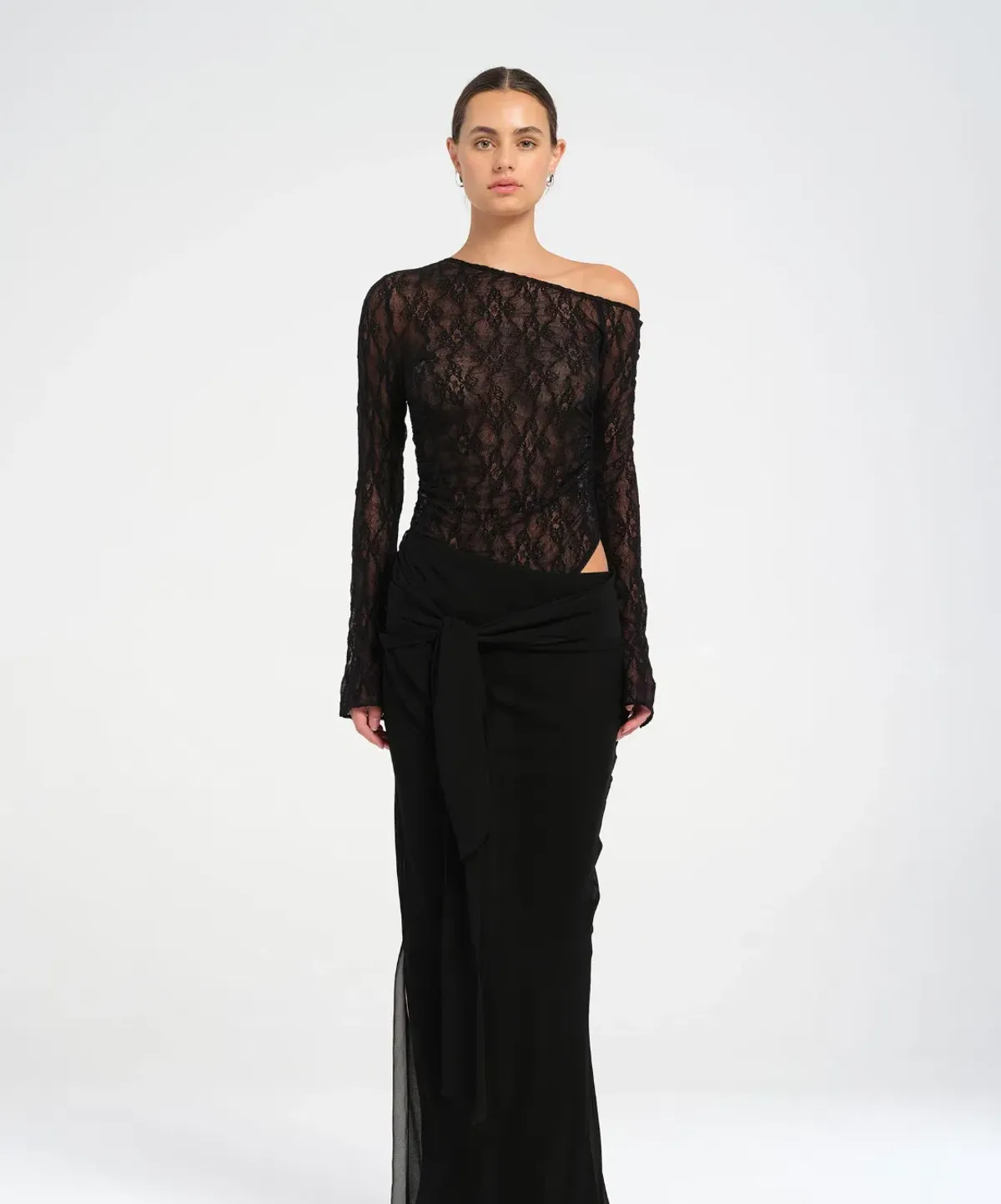 Benni Nova Maxi Dress in Black Size S AU 8 - Image 1