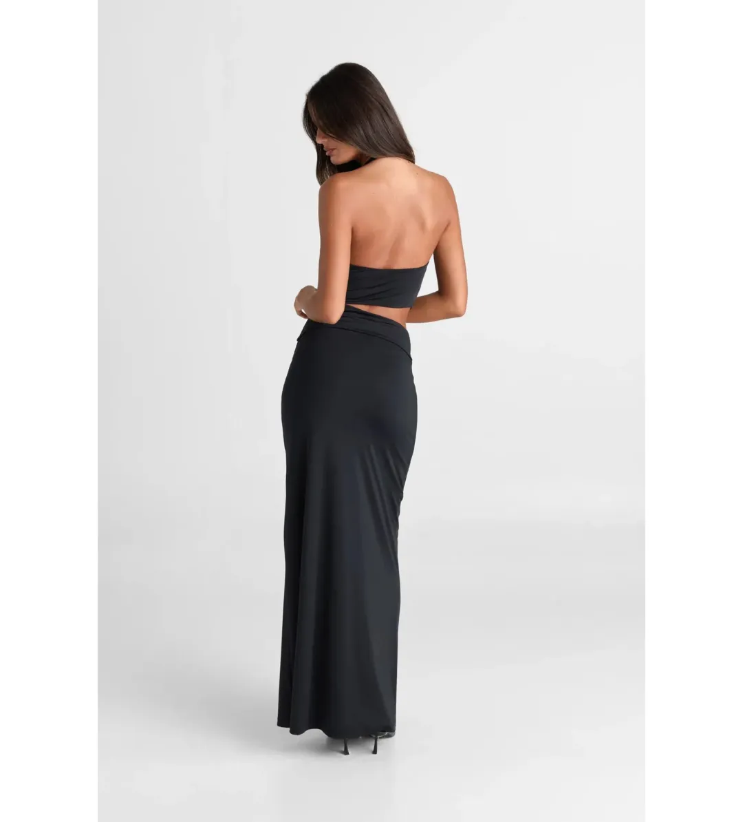 Sasha Therese Oralia Dress Black Size XS AU 6 for rent on The Volte - main image