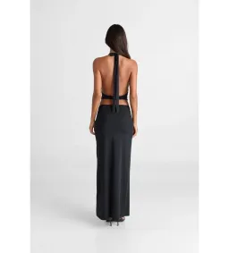 Sasha Therese Cleo Top and Maxi Skirt Set Black Size XS AU 6 for rent on The Volte - image 4