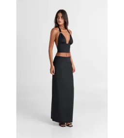 Sasha Therese Cleo Top and Maxi Skirt Set Black Size S AU 8 for rent on The Volte - image 2