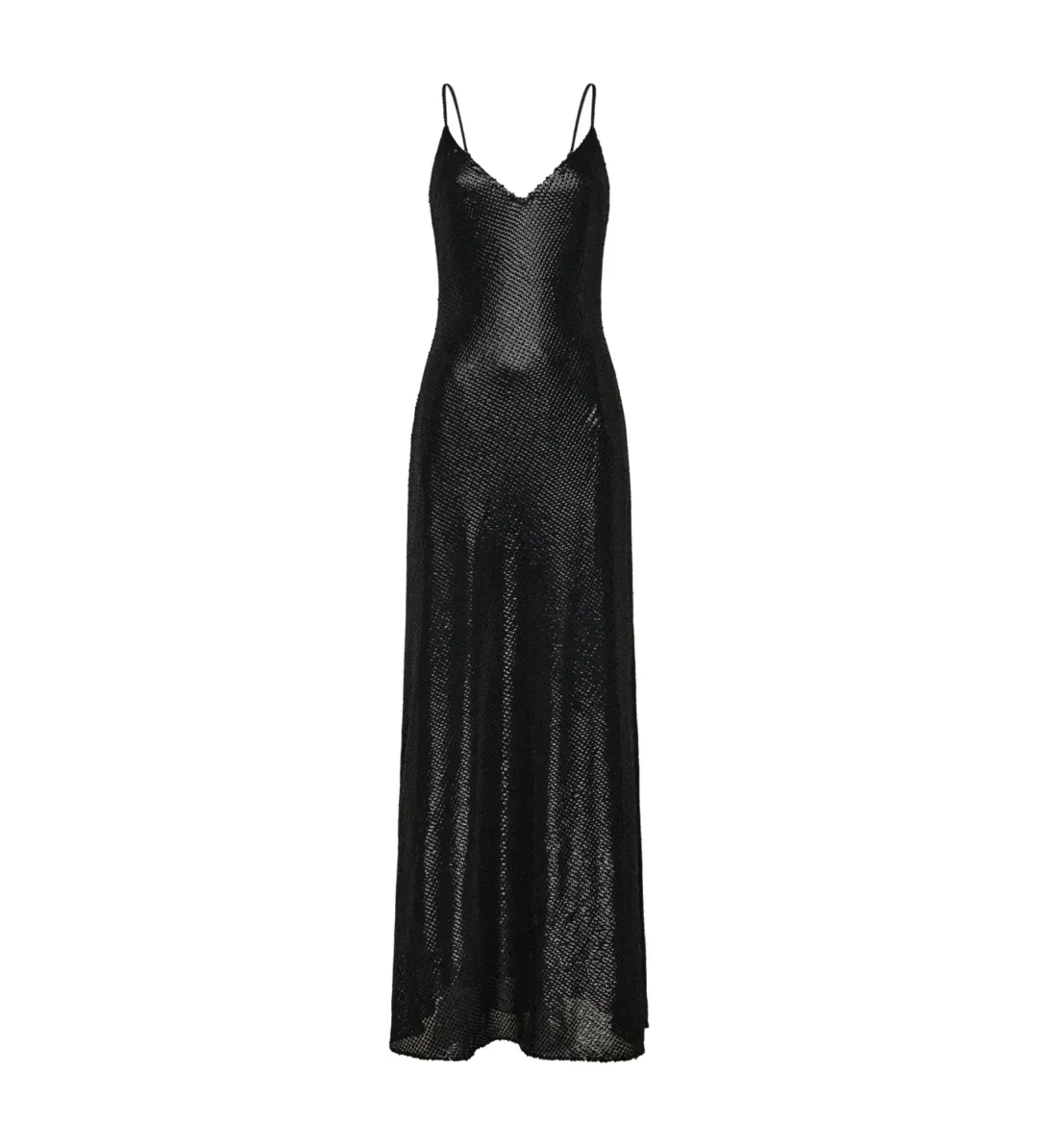 Manning Cartell Black High Voltage Slip Maxi Dress in Black Size AU 10 for rent on The Volte - main image