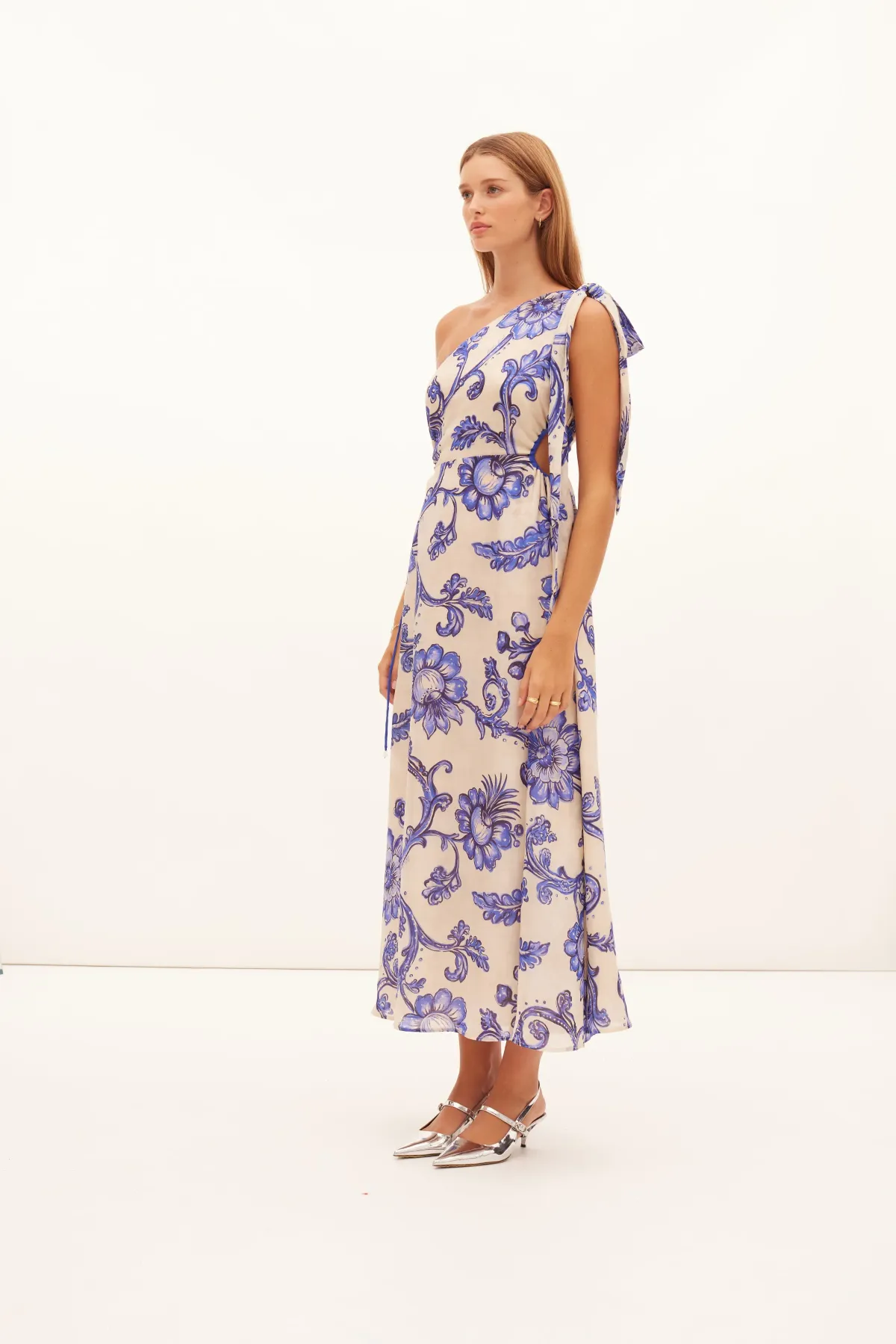 Kate Ford Bartley Tie Cut Gown - Image 3