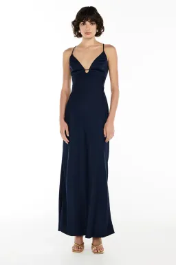 Manning Cartell Navy Time To Shine Slip Dress Size 8 for rent on The Volte - image 1