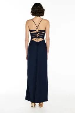 Manning Cartell Navy Time To Shine Slip Dress Size 10 for rent on The Volte - image 2