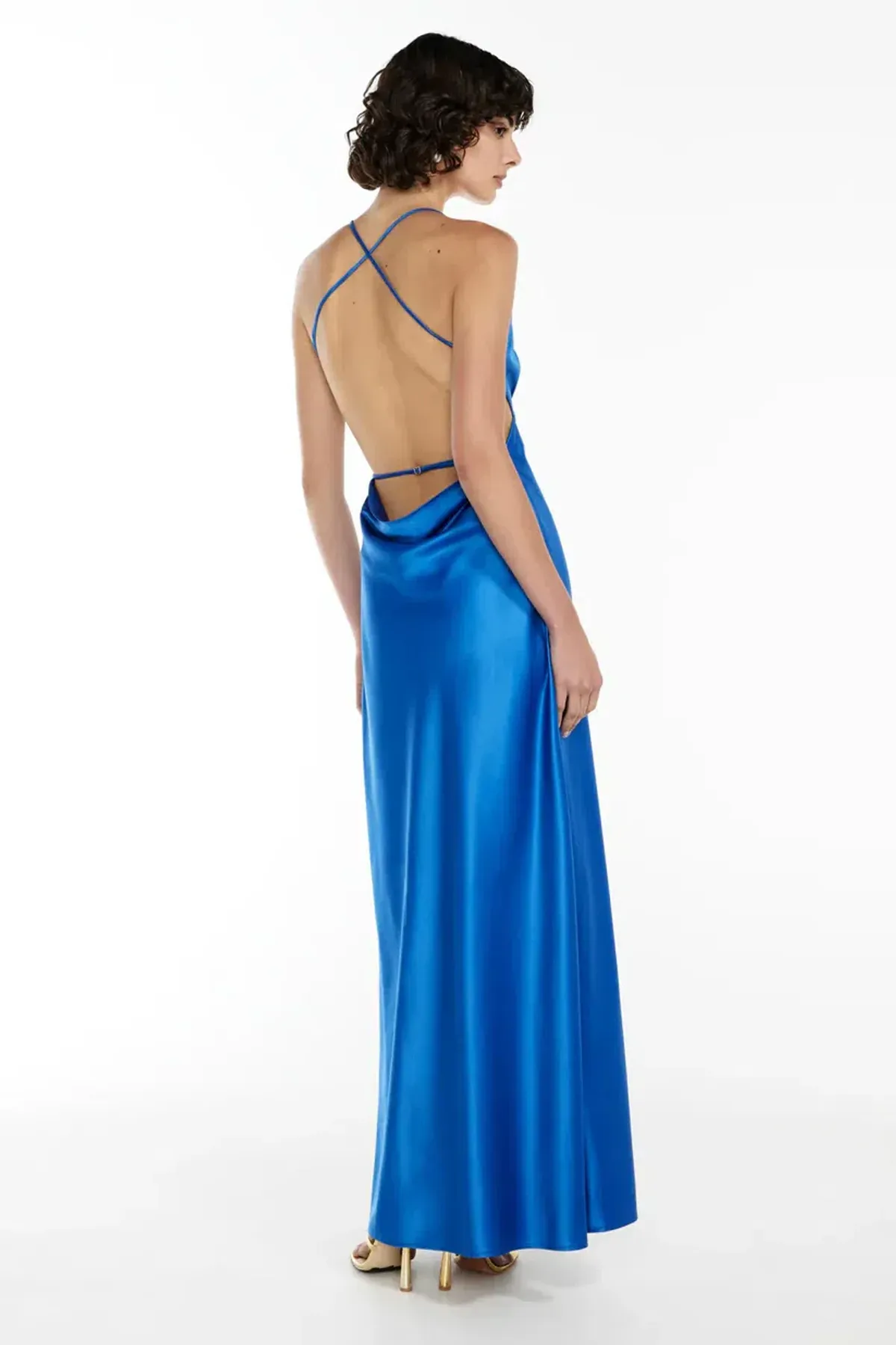 Manning Cartell Blue Saturation Point Slip Dress Size 10 - Image 2
