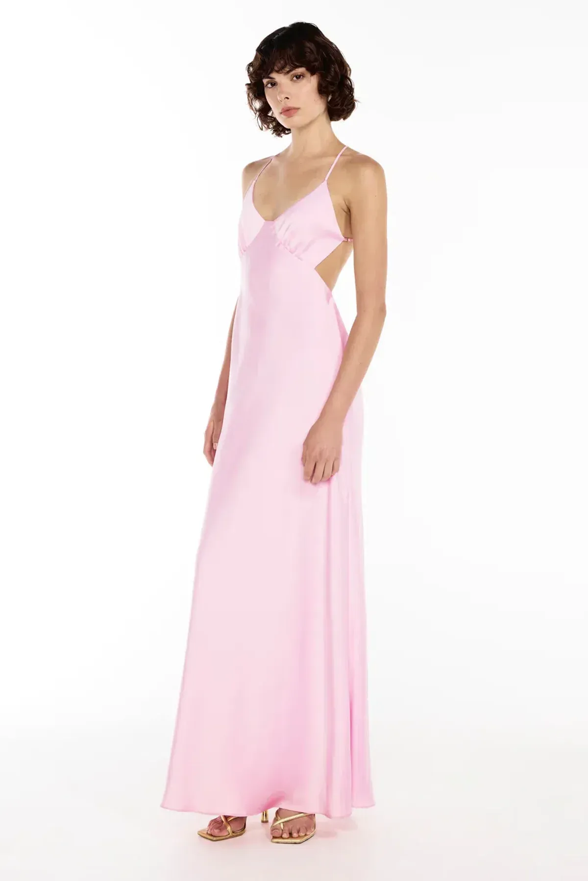 Manning Cartell Hydrangea Saturation Point Slip Dress in Pink Size 6 - Image 2