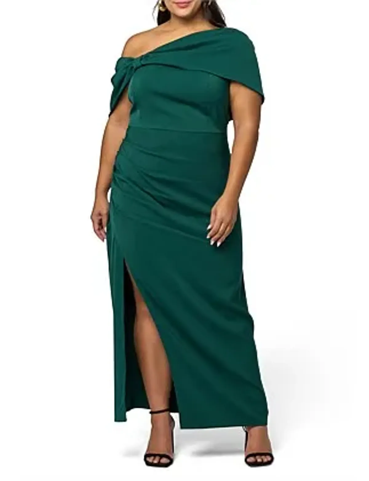 Curve Project Pink Dusk Damn Fine Maxi Dress Green Size 14 for rent on The Volte - main image