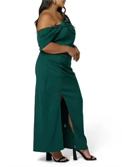 Curve Project Pink Dusk Damn Fine Maxi Dress Green Size 14 for rent on The Volte - image 6
