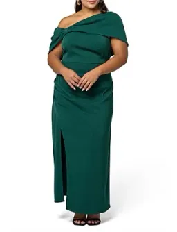Curve Project Pink Dusk Damn Fine Maxi Dress Green Size 14 for rent on The Volte - image 2