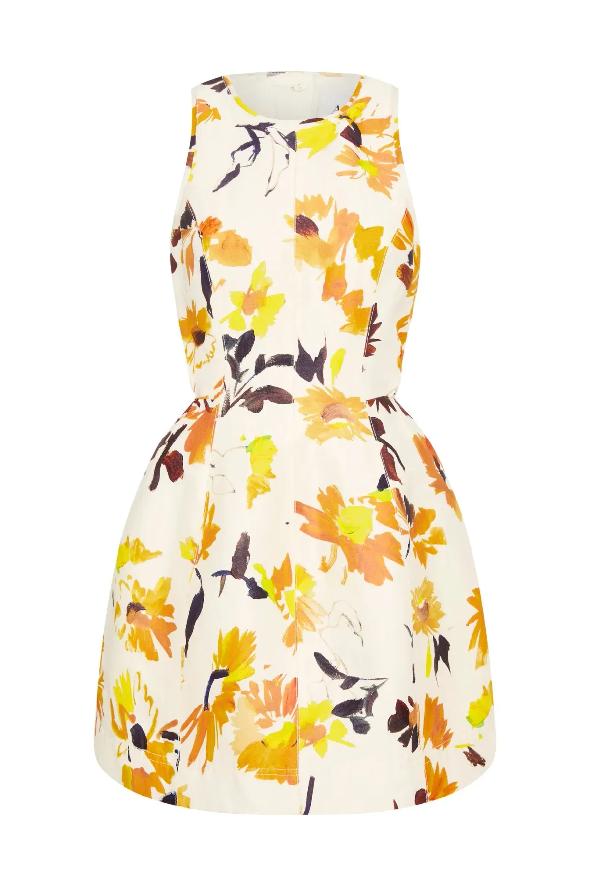 AJE Tulip Cutout Mini Dress Print Size 6 - Image 5