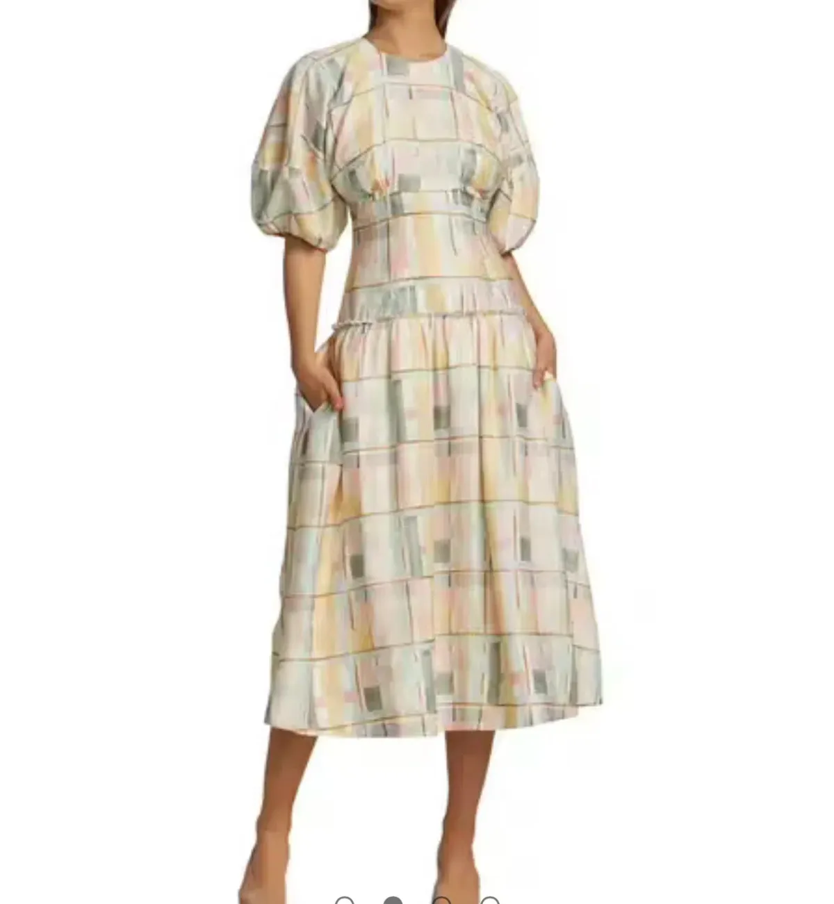 AJE LEspirit Corset Midi Dress Size 8 - Image 1