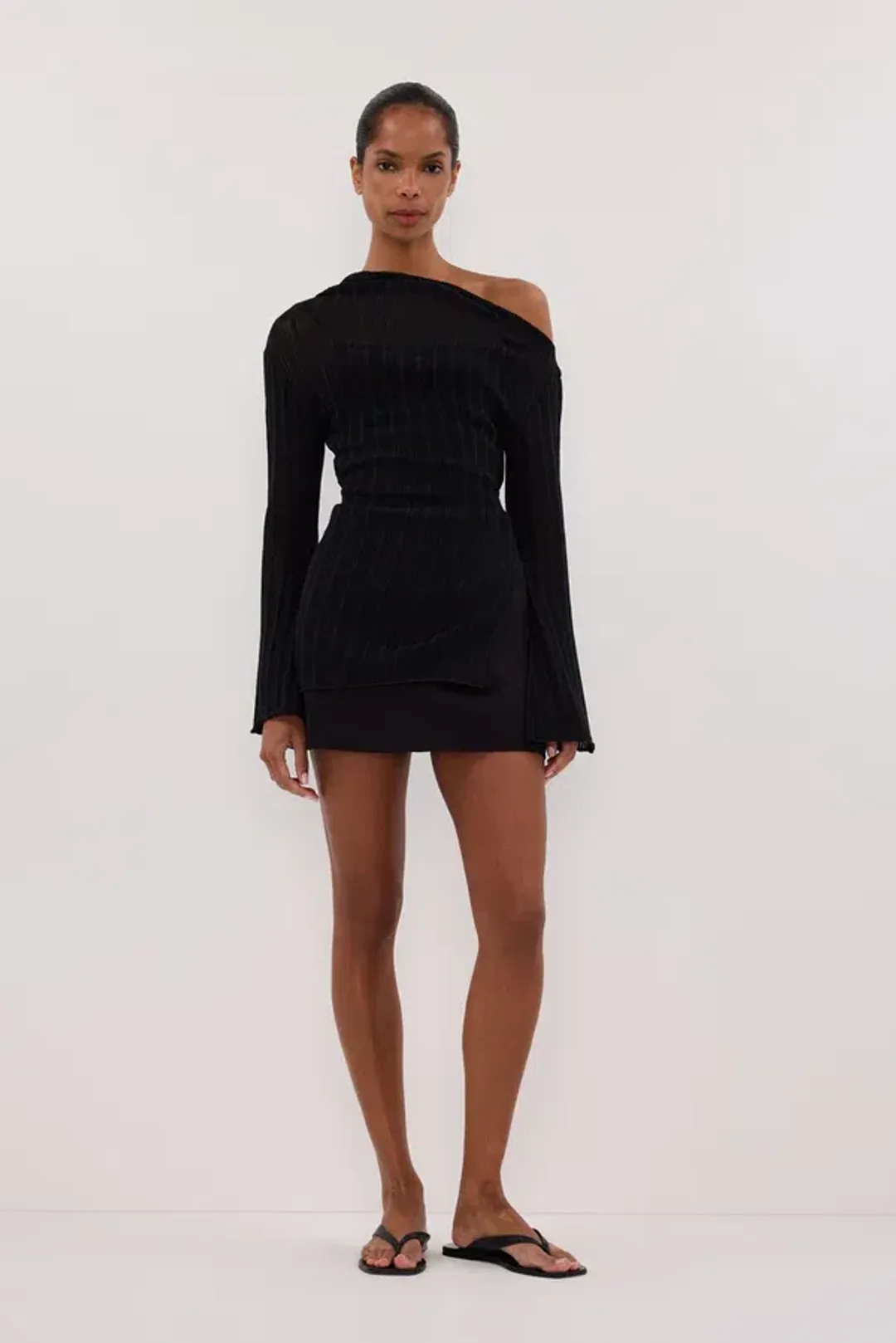 Dissh Soho Skort Black Size 10 for rent on The Volte - main image