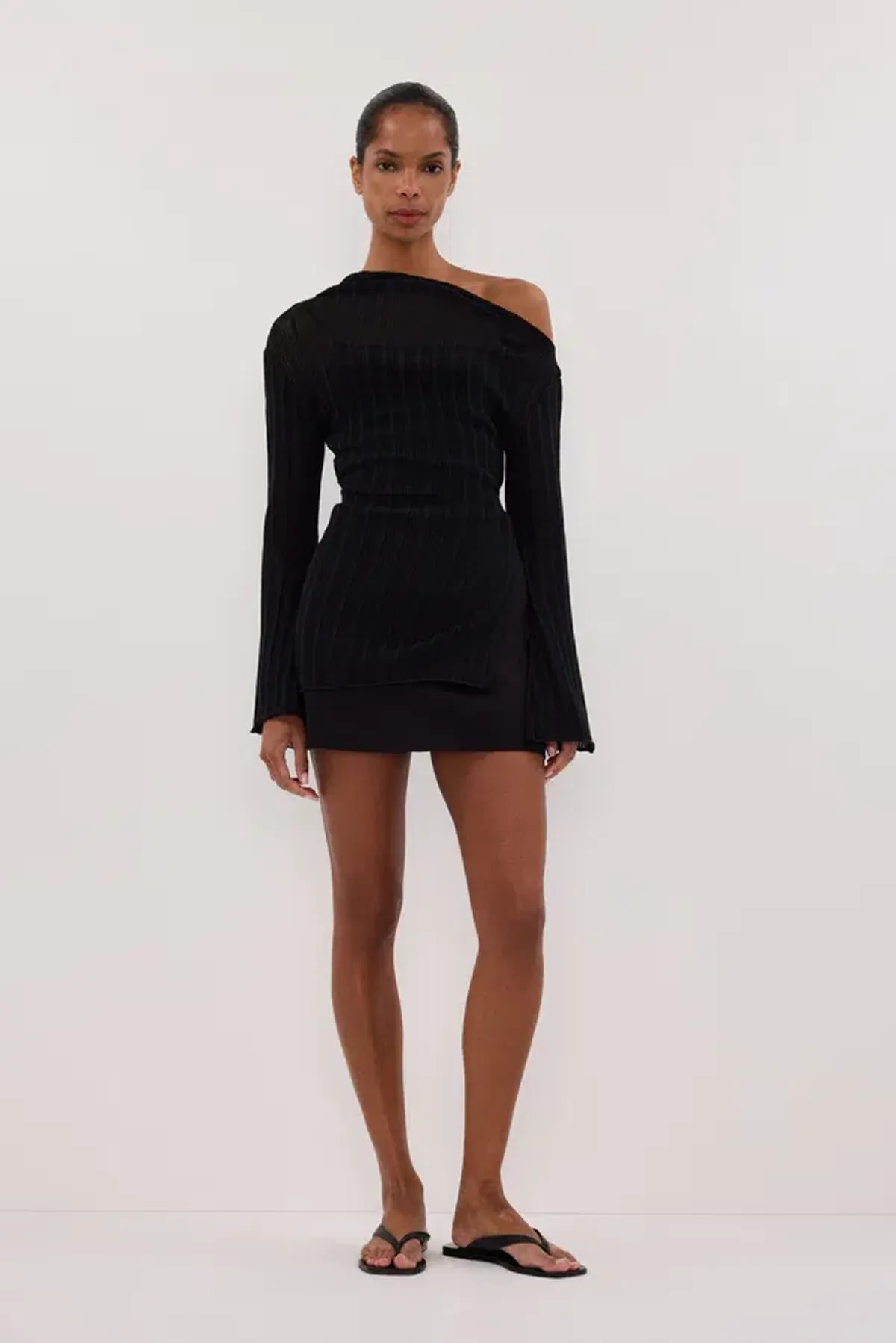 Dissh Soho Skort Black Size 10 - Image 1