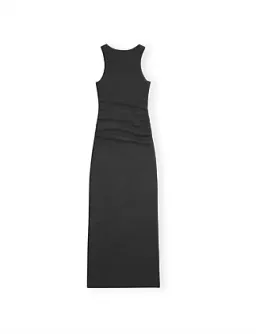 Ganni Soft Cotton Rib Tank Top Maxi Dress Size 8/S for rent on The Volte - image 13