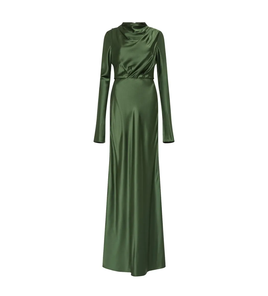 Rachel Gilbert Lucielle Maxi Gown Green Size 8 for rent on The Volte - main image