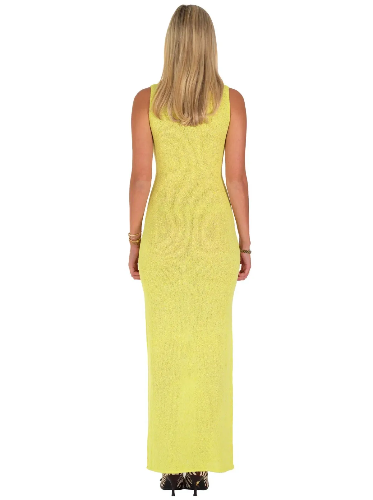 I am Delilah Giselle Maxi Dress in Lemon Size 6 - Image 3