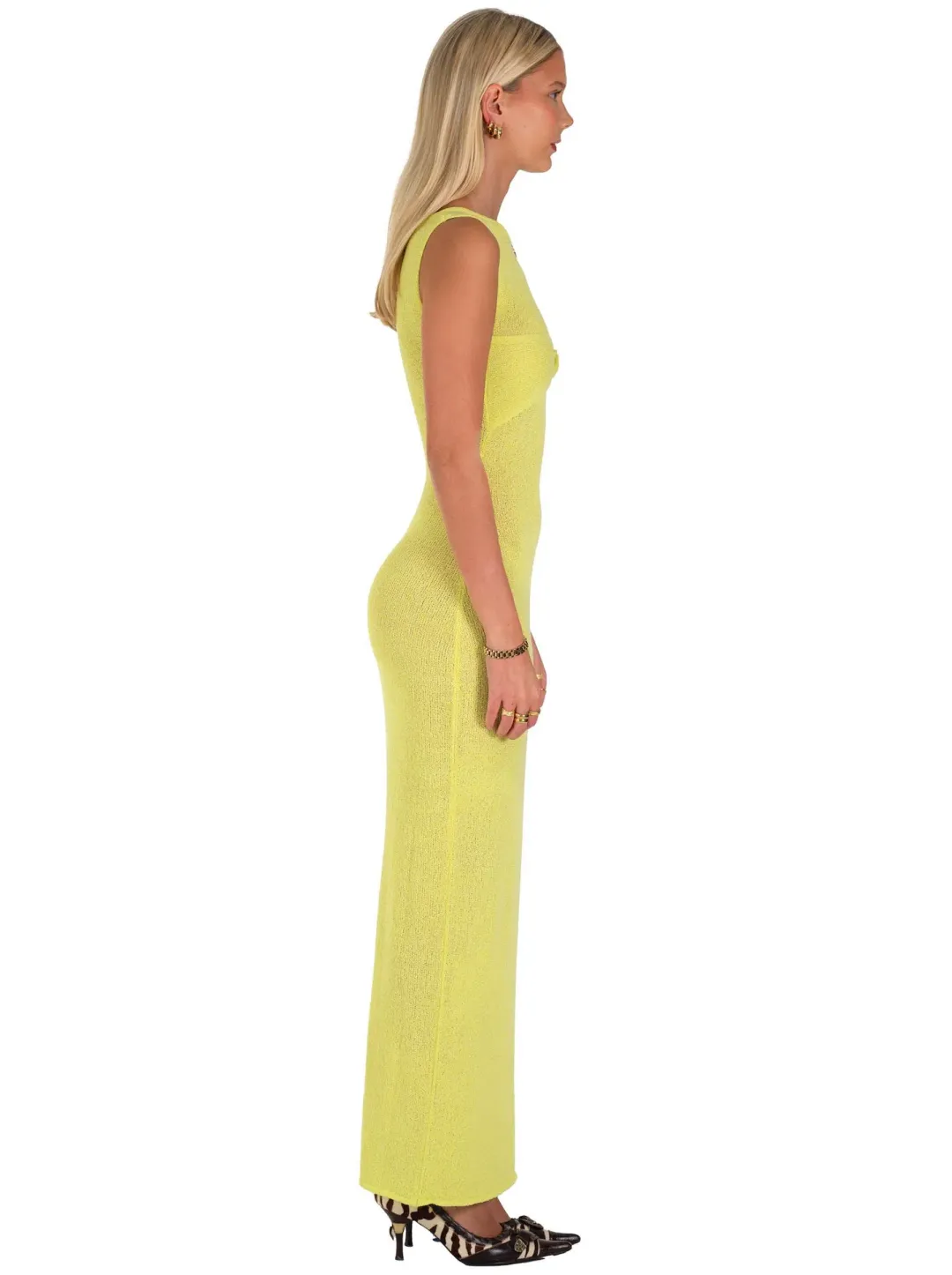 I am Delilah Giselle Maxi Dress in Lemon Size 6 for rent on The Volte - main image