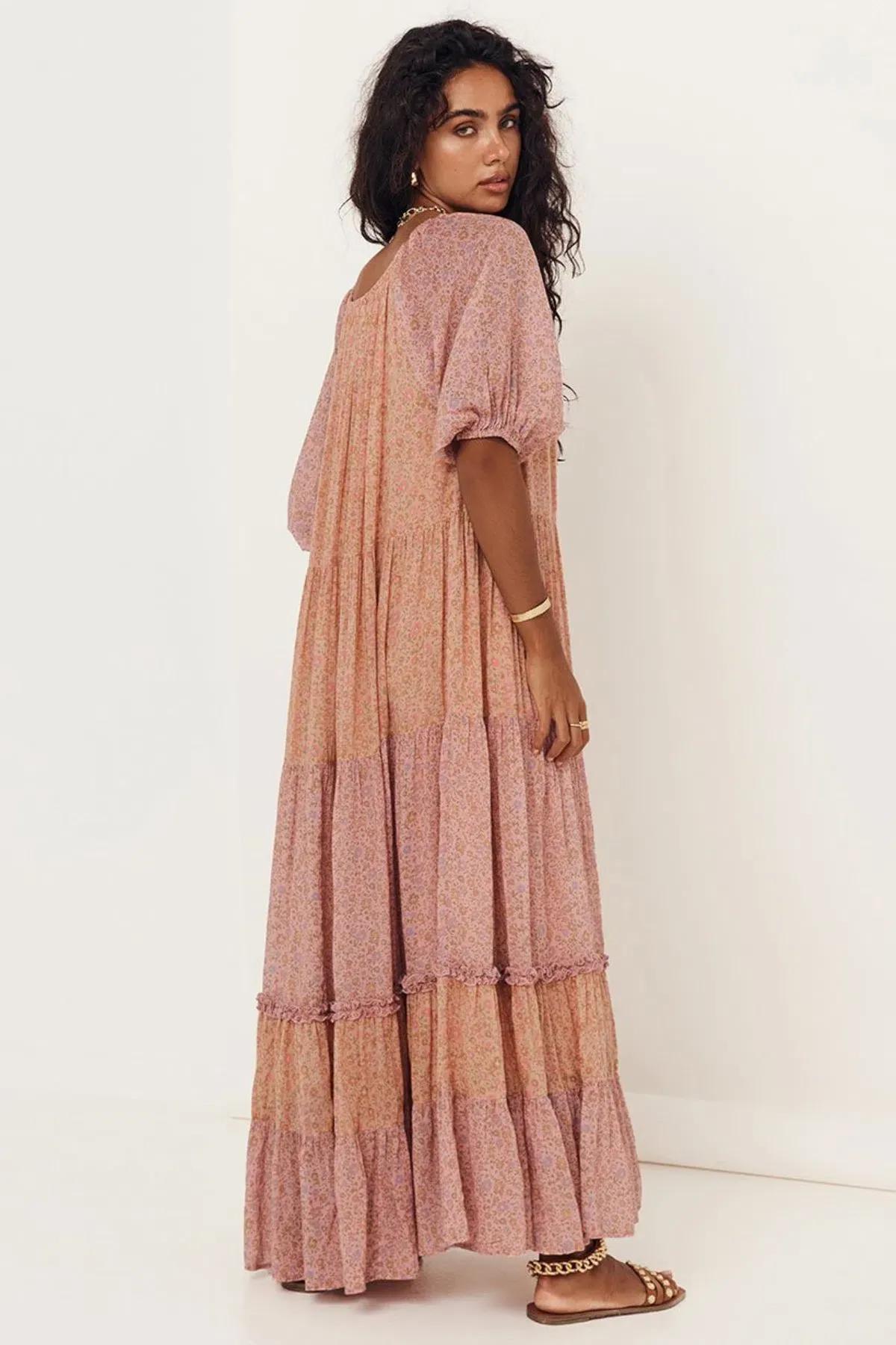 Spell Rae Gown in Peach Size M AU 12 - Image 2