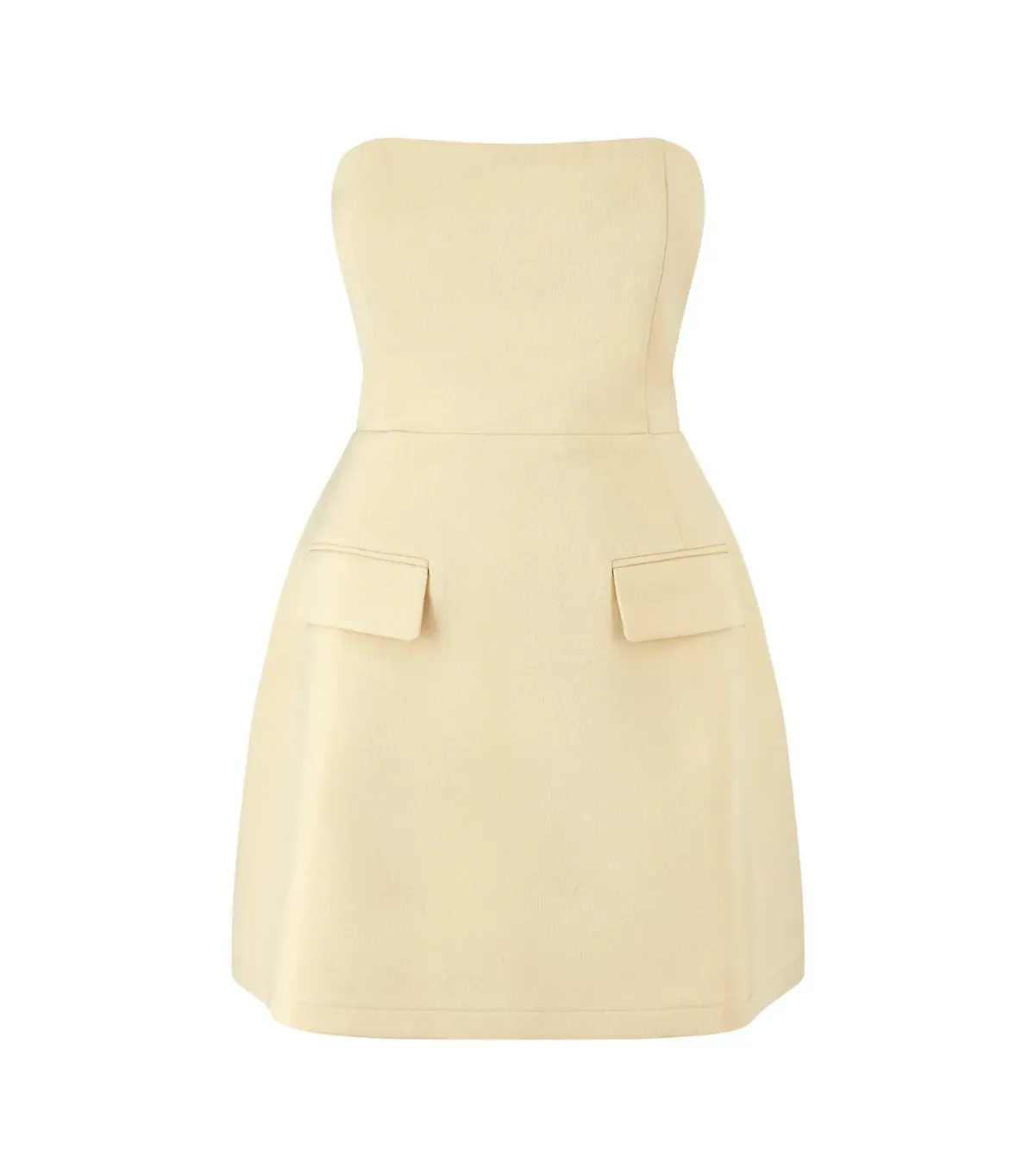 Odd Muse The Ultimate Muse Strapless Dress Lemon Size XXS/4 - Image 4