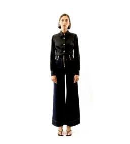 ALICE By Alice McCall Kate Blouse Black Size AU 12 for rent on The Volte - image 2