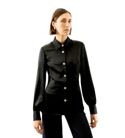 ALICE By Alice McCall Kate Blouse Black Size AU 12 for rent on The Volte - image 1