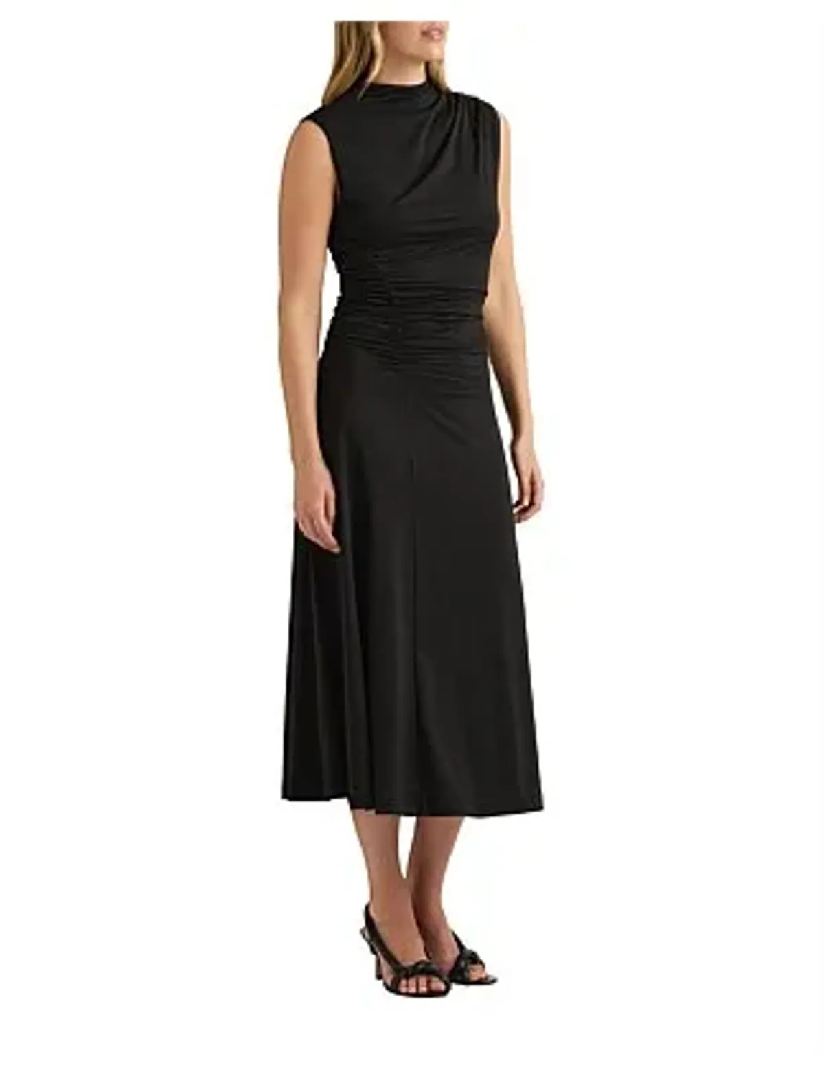 David Lawrence Copelyn Sparkle Jersey Dress Black Size 8/XS - Image 2